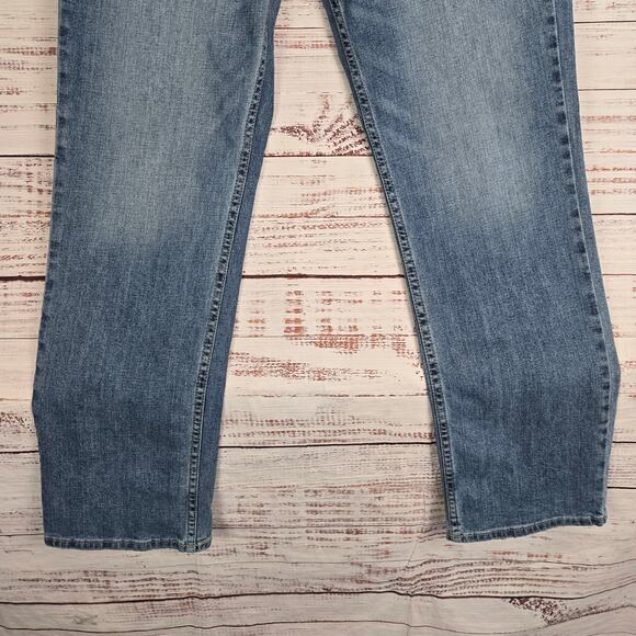 Hollister Epic Flex Men Straight Leg Jeans 34 Blue Casual Western Denim Gorpcore - Picture 5 of 14